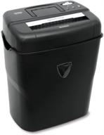 🔪 aurora as1018cd 10-sheet cross-cut shredder with basket - efficient paper, credit card, and cd destruction in black logo