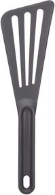 img 2 attached to Matfer Bourgeat Exoglass Pelton Slotted Spatula, Gray - Professional Fish Turner, Nonstick Pan Safe