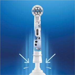 img 1 attached to Enhance Your Kids' Oral Care with Oral-B Stages Power Frozen Replacement Heads 4 Pack