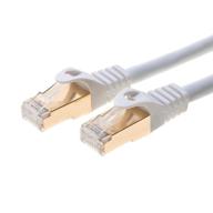 cables direct online 6ft s/ftp cat7 gold plated shielded ethernet rj45 copper cable 10 gigabit ethernet network patch cord (6ft computer accessories & peripherals logo