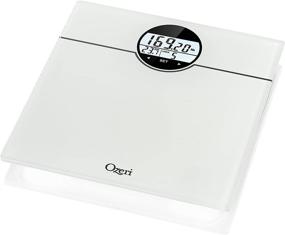 img 3 attached to Ozeri WeightMaster Bath Scale: 440 lbs/200 kg, BMI, BMR and 50g Weight Change Detection - White