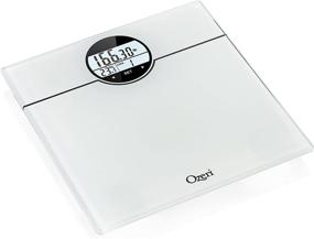 img 2 attached to Ozeri WeightMaster Bath Scale: 440 lbs/200 kg, BMI, BMR and 50g Weight Change Detection - White