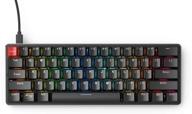 🎮 glorious gmmk compact size mechanical gaming keyboard - 61 key - rgb led backlit, brown switches, hot swap switches (black) - gmmk-compact-brn logo