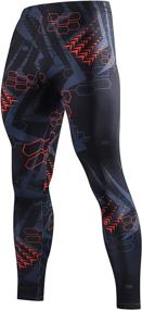 img 3 attached to 🕷️ GERGER BO Men's Spiderman Superhero Compression Leggings: Dynamic Elastic Sport Pants