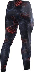 img 2 attached to 🕷️ GERGER BO Men's Spiderman Superhero Compression Leggings: Dynamic Elastic Sport Pants