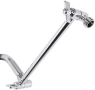 🚿 enhance your shower experience with nearmoon adjustable shower arm – anti-leak, easy to install (11 inch, chrome finish) logo