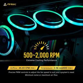 img 1 attached to 🌈 Antec Spark Series 120mm RGB Fans - High Performance PC Fan, 3 Packs