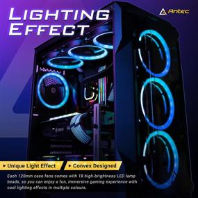 img 3 attached to 🌈 Antec Spark Series 120mm RGB Fans - High Performance PC Fan, 3 Packs