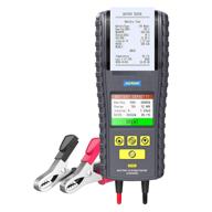 bt-860 car battery load tester: printer & temperature monitoring, 12v/24v 100-2000 cca battery analyzer for trucks automotive cranking charging system logo