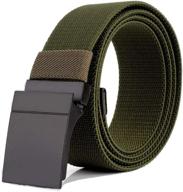 🎖️ tactical military style nylon buckle men's accessories and belts: enhance your wardrobe with utility and style logo