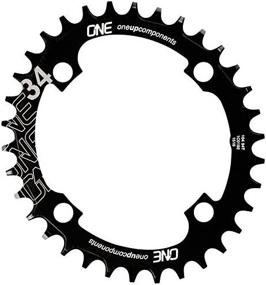 img 4 attached to 🚲 OneUp Components Traction Narrow Wide Chainring for 104BCD Cranks