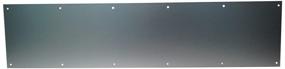 img 1 attached to Don-Jo 90 Metal Kick Plate: Enhanced Protection with Satin Anodized Aluminum Finish, 32-inch Width x 8-inch Height, 3/64-inch Thickness