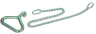 🔗 neogen corporation ob chain: zinc plated, 60-inches - heavy-duty and durable solution logo