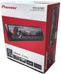 img 1 attached to 🚗 Pioneer MVH-S215BT Bluetooth Car Stereo Receiver with USB, MP3, AUX, AM/FM, Android Smartphone Compatibility, and ALPHASONIK Earbuds