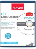 🔍 maxell cd-340 190048 cd/cd-rom laser lens cleaner: safe, effective & compact disc cleaner for cd player and game station logo