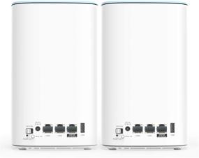 img 3 attached to WAVLINK Whole Home Mesh WiFi System - Tri-Band AC3000 Router & Extender: Covers 5,000 sq. ft, 2-Pack with 1 Router & 1 Extender