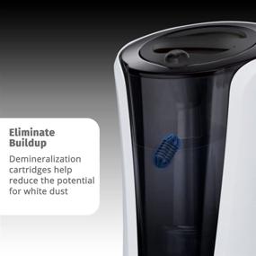 img 3 attached to 💧 HoMedics Demineralization Cartridge 4-Pack: Prevents Hard Water Build-Up, Filters Mineral Deposits, Purifies Water, Eliminates White Dust & Odor