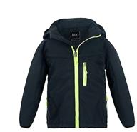 🧥 waterproof hooded windbreaker softshell for boys - m2c jackets & coats logo
