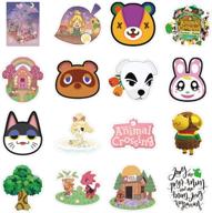 yeesacg animal crossing stickers waterproof skateboard logo