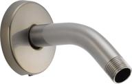 🚿 6.00 x 2.88 x 6.00 inches stainless steel delta u4993-ss shower arm and flange logo