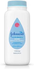 img 2 attached to 👶 Johnson's Pure Cornstarch Baby Powder 1.5 Oz Travel Size (Pack of 6): Convenient and Compact Baby Powder for On-the-Go Parents