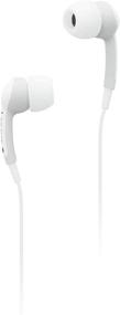 img 1 attached to 🎧 Lenovo 100 In-Ear Headphones: Wired with Microphone, Noise Isolation, 3 Ear Cup Sizes - Compatible with Windows, Mac, Android - GXD0S50938 (White)