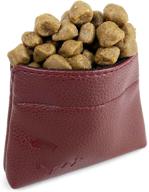 convenient pet pal pocket pouch: small dog treat bag with clip and magnetic opening! logo