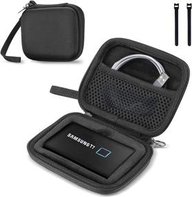 img 4 attached to ProCase Portable Shockproof Organizer Drives Black