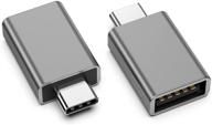 🔌 адаптер saillin usb c к usb 3.0 [2 шт.] - совместим с ipad mini/pro 2021, imac 2021, macbook air/pro 2020 и другими - адаптер usb c male к usb female (подходит рядом) - универсальная совместимость с устройствами типа c или thunderbolt 3 логотип