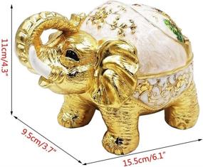 img 3 attached to 🐘 Stylish Windproof Elephant Tabletop Decoration for Cigarettes: Ideal for Smoking Enthusiasts