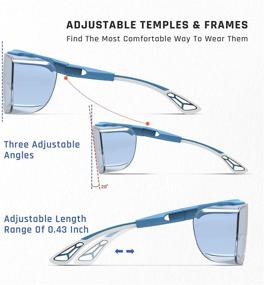 img 1 attached to TOREGE Safety Glasses Goggles Medical