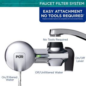 img 1 attached to 💧 Enhance Your Water Quality with PUR PFM400H Chrome Horizontal MineralClear Filter