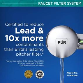 img 3 attached to 💧 Enhance Your Water Quality with PUR PFM400H Chrome Horizontal MineralClear Filter
