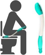 🚽 zime long reach toilet tissue aid tool for elderly and pregnant women logo