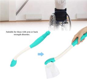 img 1 attached to 🚽 ZIME Long Reach Toilet Tissue Aid Tool for Elderly and Pregnant Women