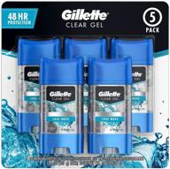 gillette endurance clear deodorant cool personal care logo