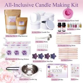 img 3 attached to 🕯️ All-Inclusive Soy Candle Making Kit for Adults - DIY Craft Kits for Women, Beginners & Beyond