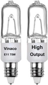 img 4 attached to 🔆 Enhanced Vinaco Halogen Lifespan Dimmable Candelabra: Ultimate Lighting Durability with Dimming Capabilities