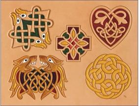 img 1 attached to Tandy Leather Celtic Craftaid 76614 00