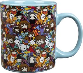 img 1 attached to 🧙 Chibi Harry Potter Characters Ceramic Coffee Mug - Perfect Gift for Harry Potter Fans - 11 oz Capacity