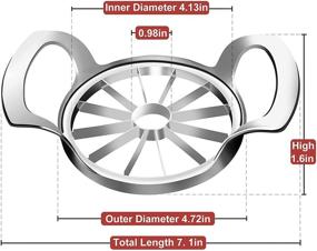 img 3 attached to TIUTIUU 12 Blade Stainless Ultra Sharp Upgraded