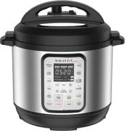 🍲 instant pot duo plus 3 quart: 9-in-1 electric pressure cooker, slow cooker, rice cooker, steamer, sauté, yogurt maker, warmer & sterilizer - stainless steel/black logo