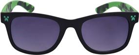 img 3 attached to Minecraft Kids Sunglasses: Stylish Eye Protection with a Practical Glasses Case for Toddlers