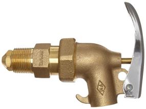 img 1 attached to Justrite 08910 Adjustable Brass Faucet: Enhanced Control for Versatile Use