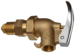 img 2 attached to Justrite 08910 Adjustable Brass Faucet: Enhanced Control for Versatile Use