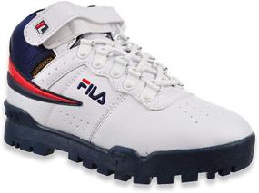 img 1 attached to 👟 Fila Детская зимняя обувь: стильные белые ботинки для мальчиков на все погодные приключения