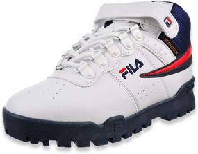 img 4 attached to 👟 Fila Детская зимняя обувь: стильные белые ботинки для мальчиков на все погодные приключения