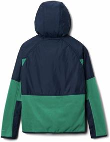 img 2 attached to 🧥 Куртка Columbia Youth Basin Butte Fleece Full Zip: дышащая и классическая посадка - идеальная верхняя одежда для детей.