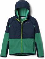 🧥 куртка columbia youth basin butte fleece full zip: дышащая и классическая посадка - идеальная верхняя одежда для детей. логотип