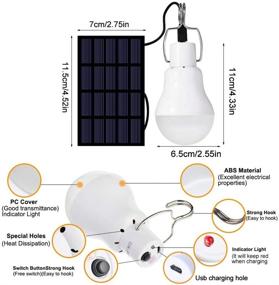 img 2 attached to 🔋 Versatile Portable Powered Rechargeable Outdoor Emergency Solution